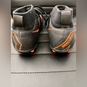 Nike Mercurial Superfly Soccer cleats (Black/orange)